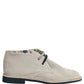Gray Suede Chukka Lace Up Men Ankle Boots Light
