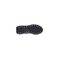 Black And White Polyethylene Athletic Sneakers