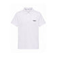 White Cotton Men Polo