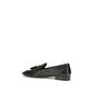 Black Calf Leather Bos Taurus Slip-On Loafers