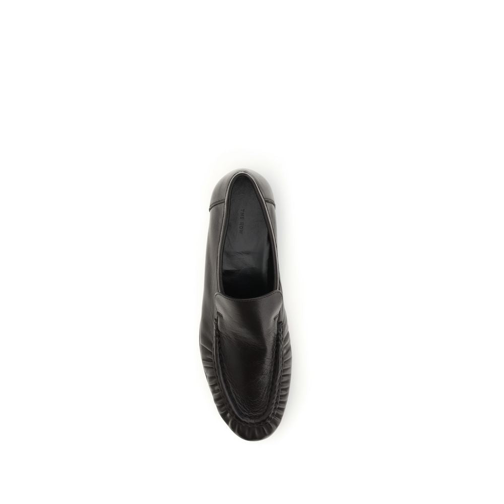 Brown Suede Leather Slip-On Loafers