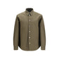 Bicolor Polyester Full-Length Jacket