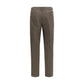 Brown Cotton Cargo Pants