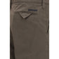 Brown Cotton Cargo Pants