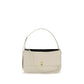 Beige Calf Leather Bos Taurus Shoulder Bag