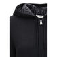 Black Cashmere Hoodie