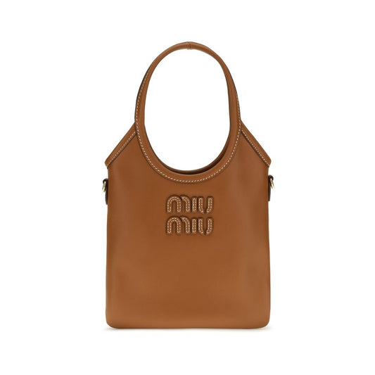 Brown Calf Leather Bos Taurus Handbag
