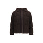 Brown Wool Oves Aries Full-Length Jacket