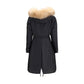 Black Polyamide Parka