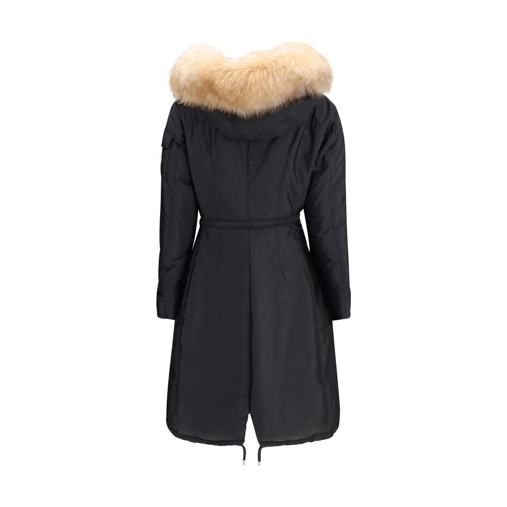 Black Polyamide Parka