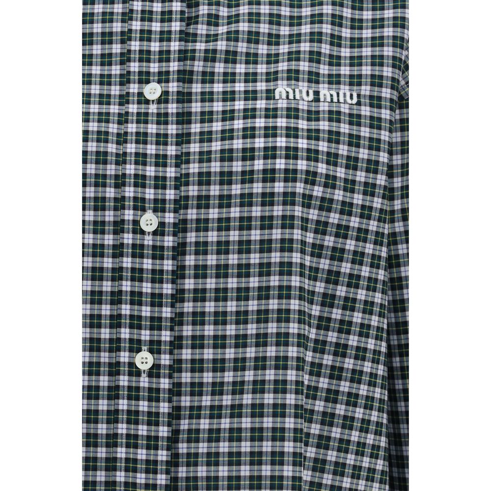 Bicolor Cotton Pattern Shirt
