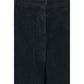 Black Cotton Casual Pants