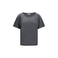 Gray Cotton T-Shirt