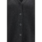 Gray Cashmere Cardigan