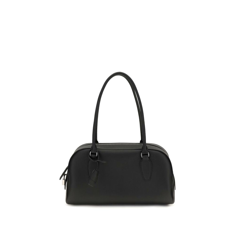 Black Calf Leather Bos Taurus Shoulder Bag