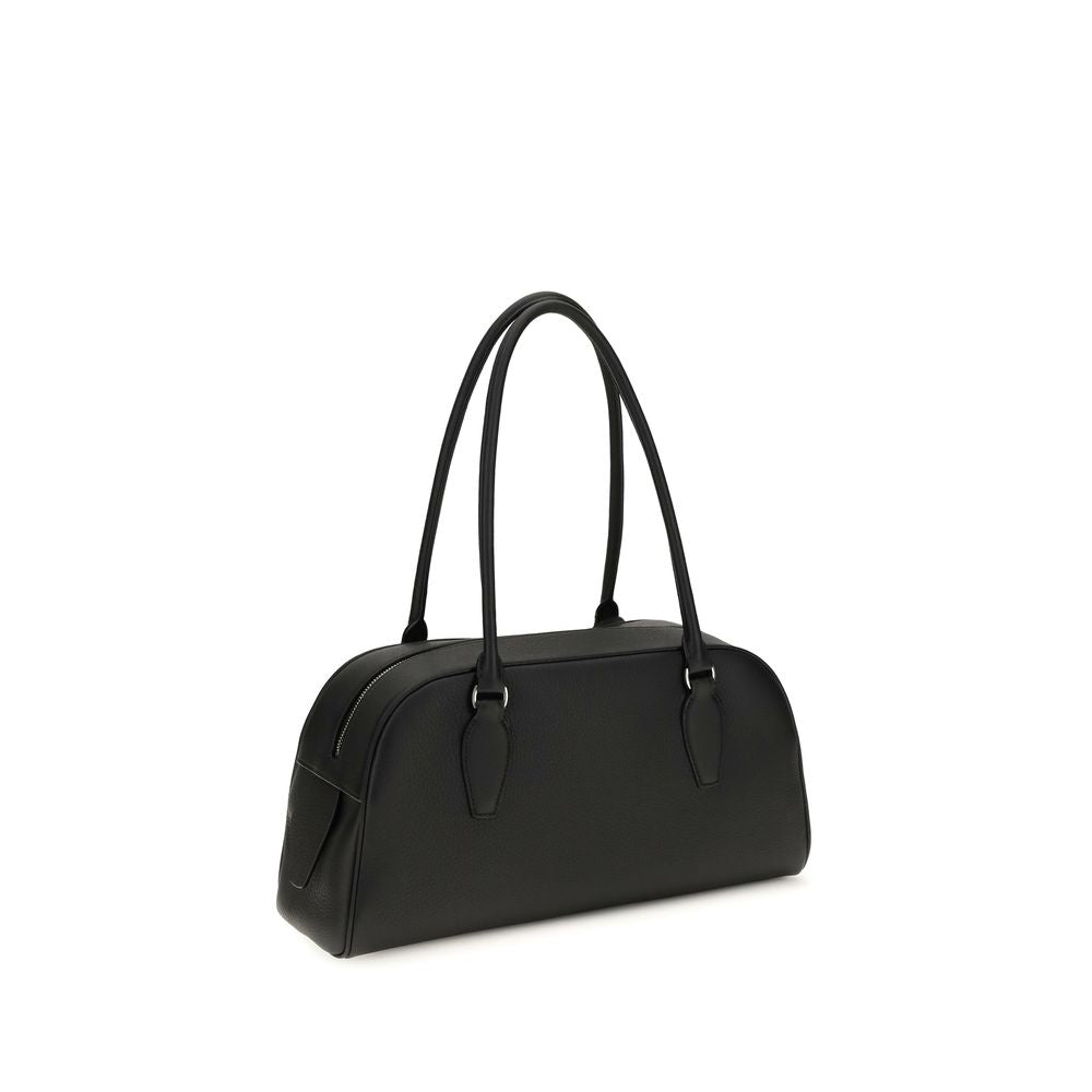 Black Calf Leather Bos Taurus Shoulder Bag