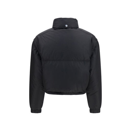 Black Goose Down Full-Length Jacket