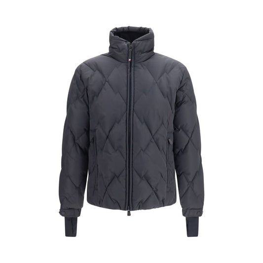 Black Goose Down Full-Length Jacket