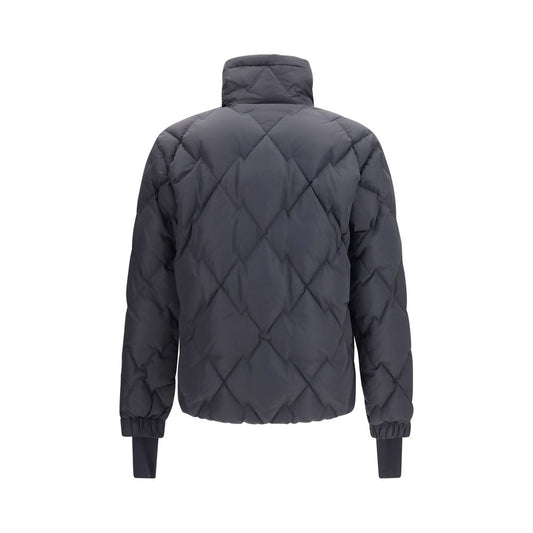 Black Goose Down Full-Length Jacket