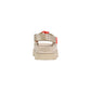 Beige Polyethylene Flat Sandals
