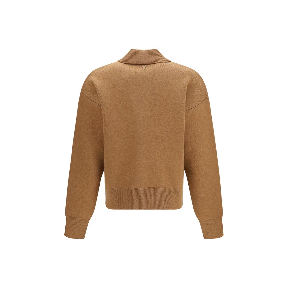 Brown Wool Oves Aries Cardigan