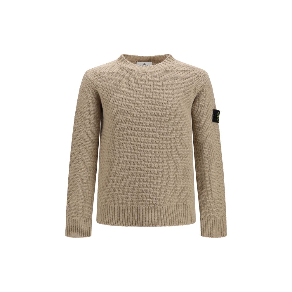 Beige Wool Oves Aries Sweatshirt