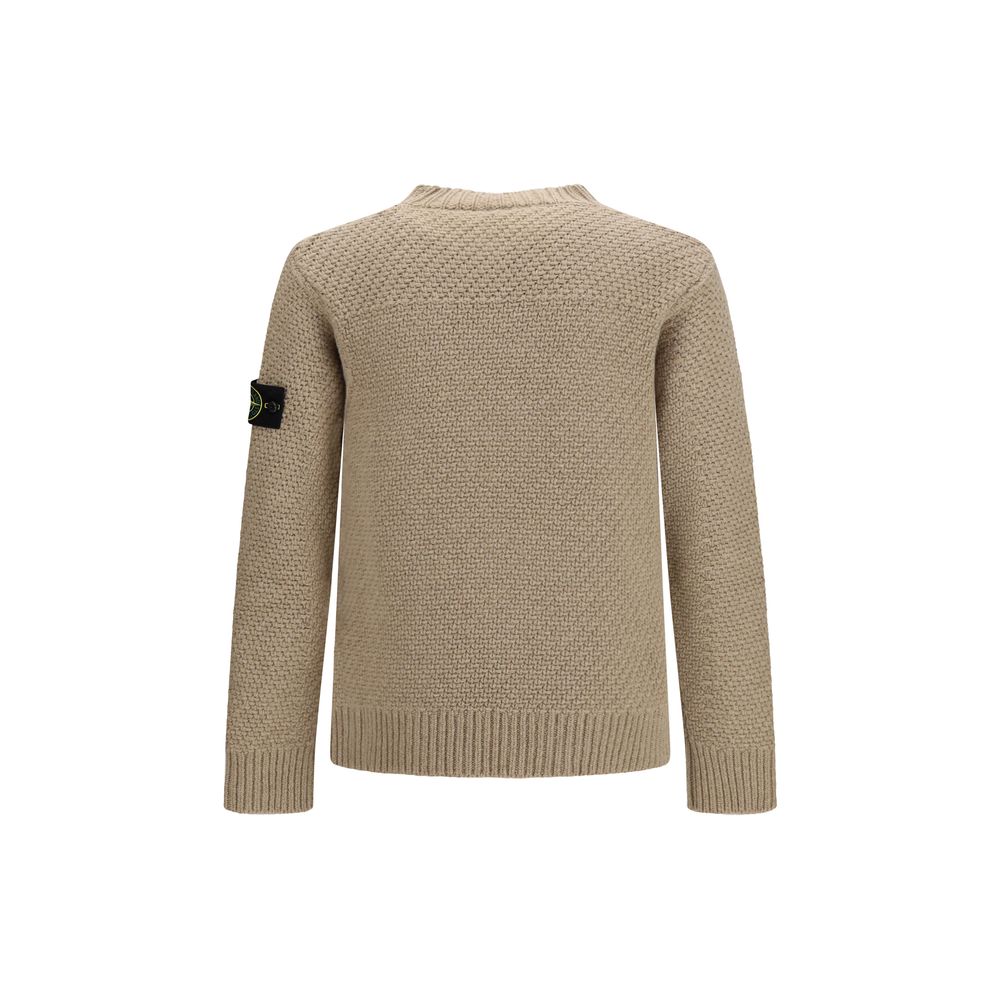 Beige Wool Oves Aries Sweatshirt