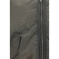 Gray Nylon Bomber