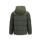 Bicolor Polyamide Full-Length Jacket