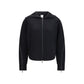 Black Polyester Sweatshirt