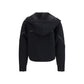 Black Polyester Sweatshirt