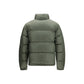 Bicolor Polyamide Full-Length Jacket