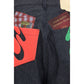 Blue Cotton Relaxed Fit Jeans