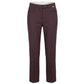 Red Polyester Women Pant