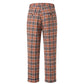 Orange Wool Women Pants