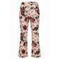 Pink Cotton Women Pants