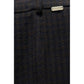 Blue Cotton Womens Pant