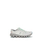 White Fabric Athletic Sneakers