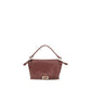Bordeaux Calf Leather Bos Taurus Shoulder Bag