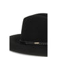 Black Wool Oves Aries Fedora