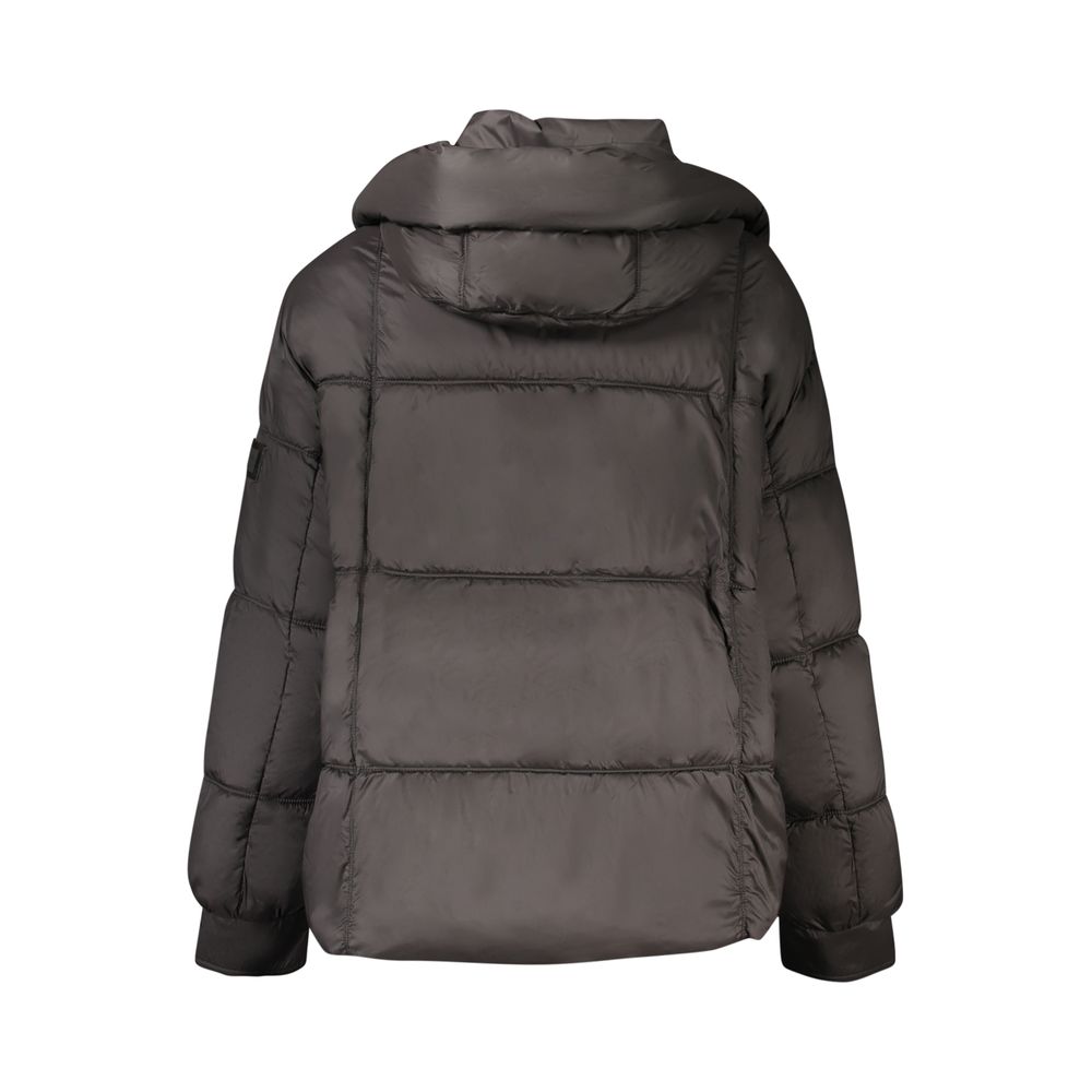 Black Polyester Women's Jacket