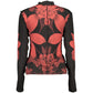 Black Viscose Womens Sweater