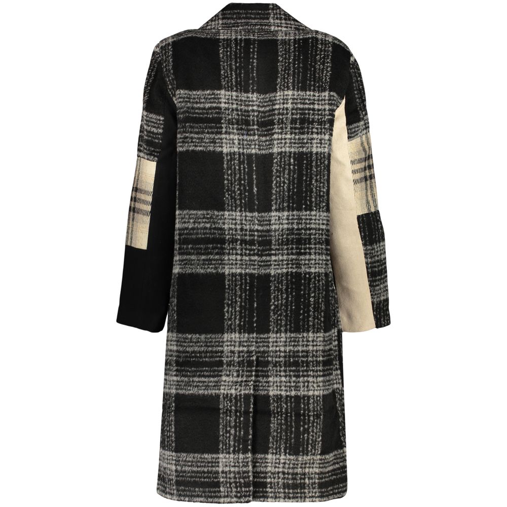 Black Polyester Women's Jacket