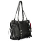 Black Polyurethane Women Bag