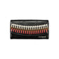 Black Polyurethane Women Wallet