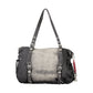 Black Cotton Women's Bag