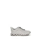 White Polyester Athletic Sneakers