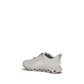 White Polyester Athletic Sneakers
