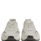 White Silver Daymaster Low Top Sneakers Shoes