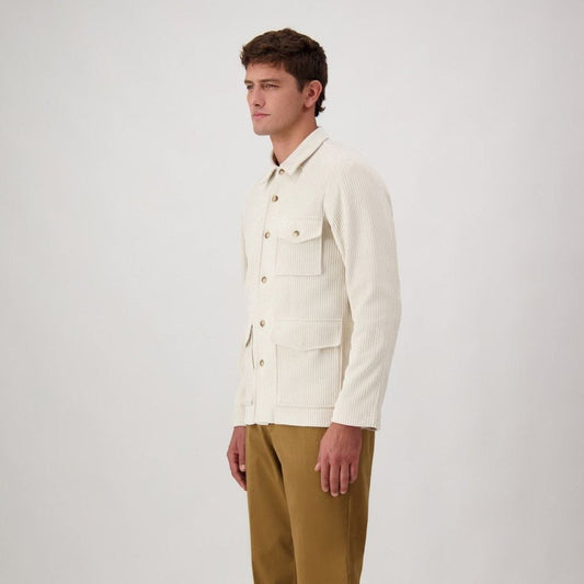 Beige Polyester Jacket